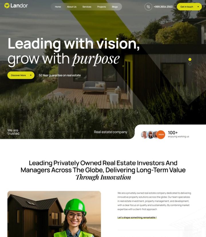 Landor website by Web Design UAE